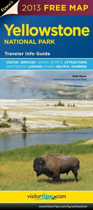 yellowstone national park travel brochure